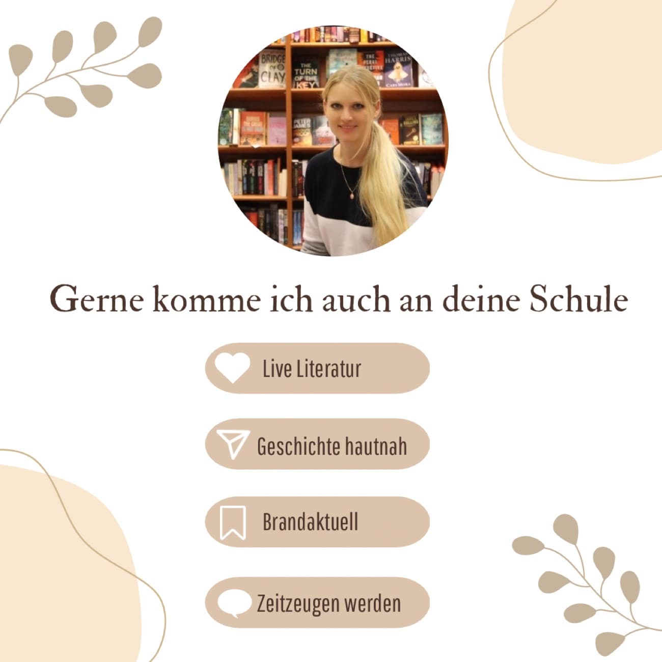 Schullesung von Raphaela Höfner